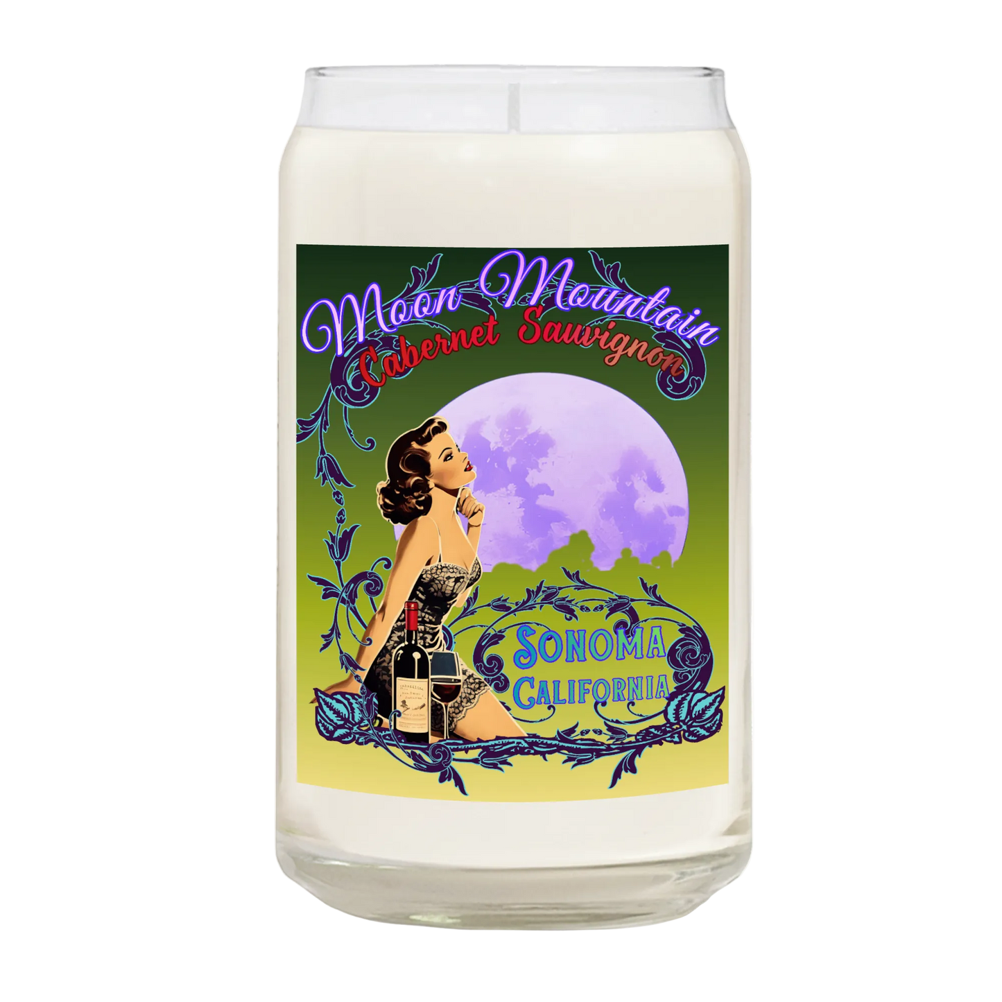 MOON MOUNTAIN CABERNET Soy Candle