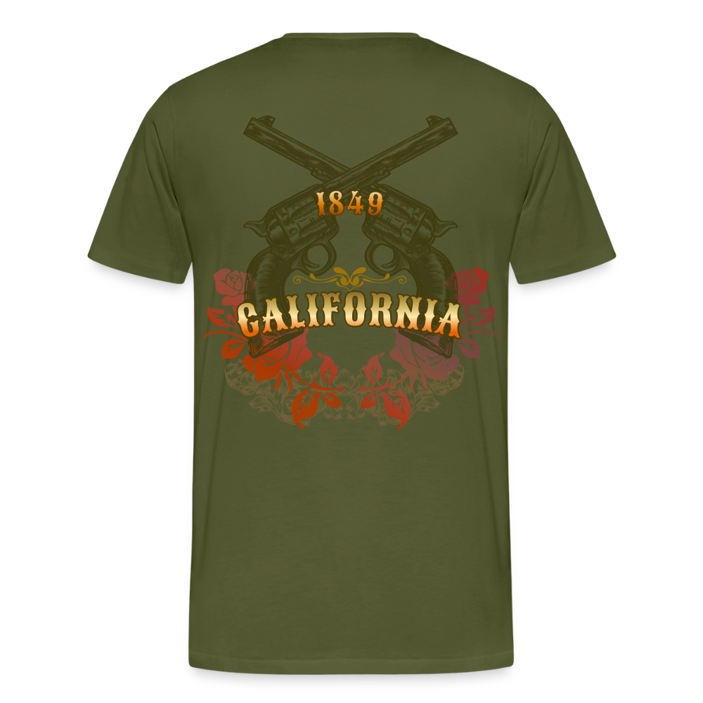 Vintage Outlaw Men's Premium T-Shirt - olive green