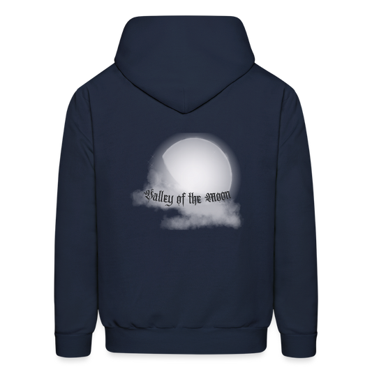 VALLEY OF THE MOON "MISTY" Men's Hoodie - navy