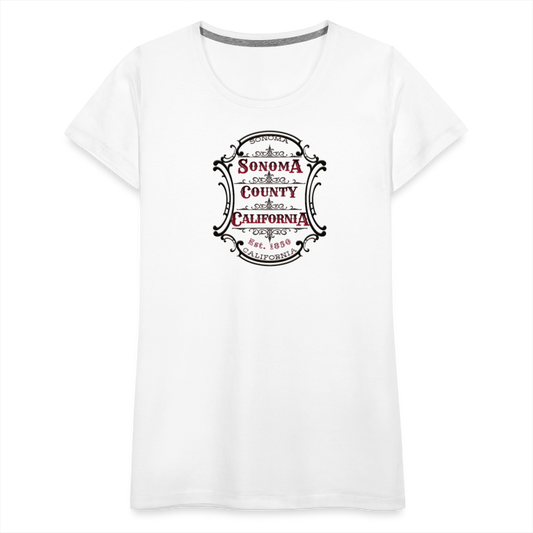 Sonoma County Emblem Women's T-Shirt - T-Shirts from Spreadconnect