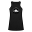 Valley of the "Misty" Moon Women's American Apparel Women’s Racerneck Tank - black