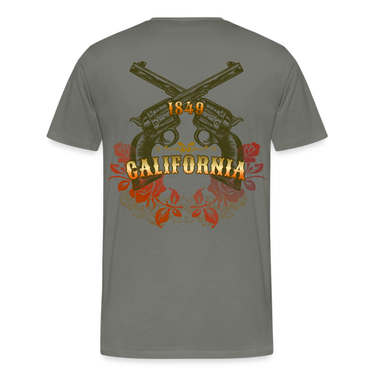 Vintage Outlaw Men's Premium T-Shirt - asphalt gray