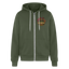 California Outlaw Full Zip Hoodie - military green