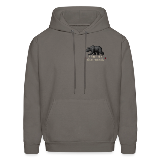 SONOMA BEAR REVOLT Men's Hoodie - Hoodies from Spreadconnect
