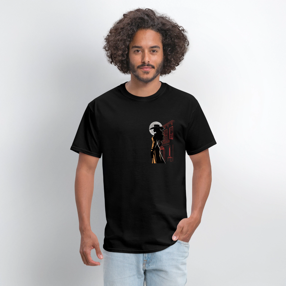 JACK LONDON SALOON OUTLAW Men's T-Shirt - black