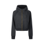 Sonoma County Monochrome Emblem Cropped Zip-Through Hoodie