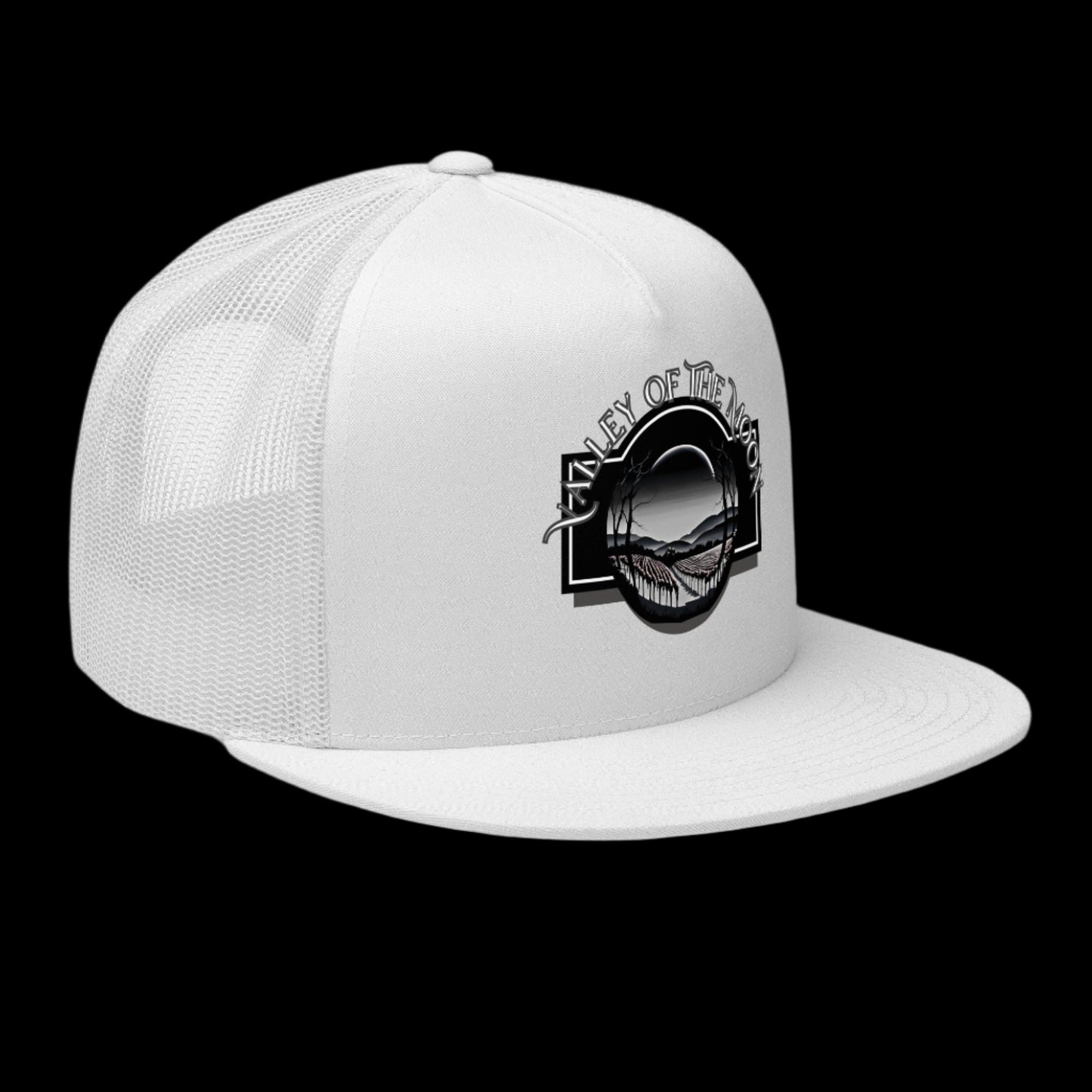 CRESCENT MOON B&W Trucker Cap - Sonoma Rebel