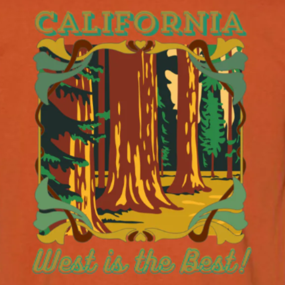 WEST IS THE BEST Men's T-Shirt