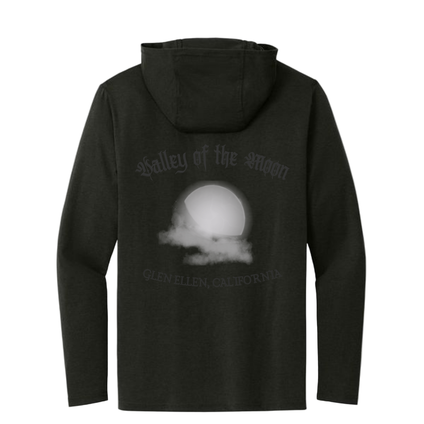 VALLEY OF THE MOON "MISTY" Long Sleeve Hoodie T-Shirt