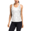 Pearl White Damask Women's Racerback Tank Top