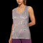 Rose Lace Women's Racerback Sports Top