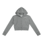 California O.G. Collegiate Women’s Slim Crop Full Zip Hoodie
