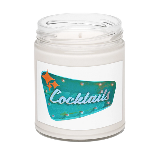 VINTAGE COCKTAILS CANDLE - Candles from Sonoma Rebel