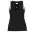 Sonoma Rebel black polyester-spandex blend women's tank top with a hollow back design for ventilation.