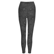 grey Women's High-Waist Legging