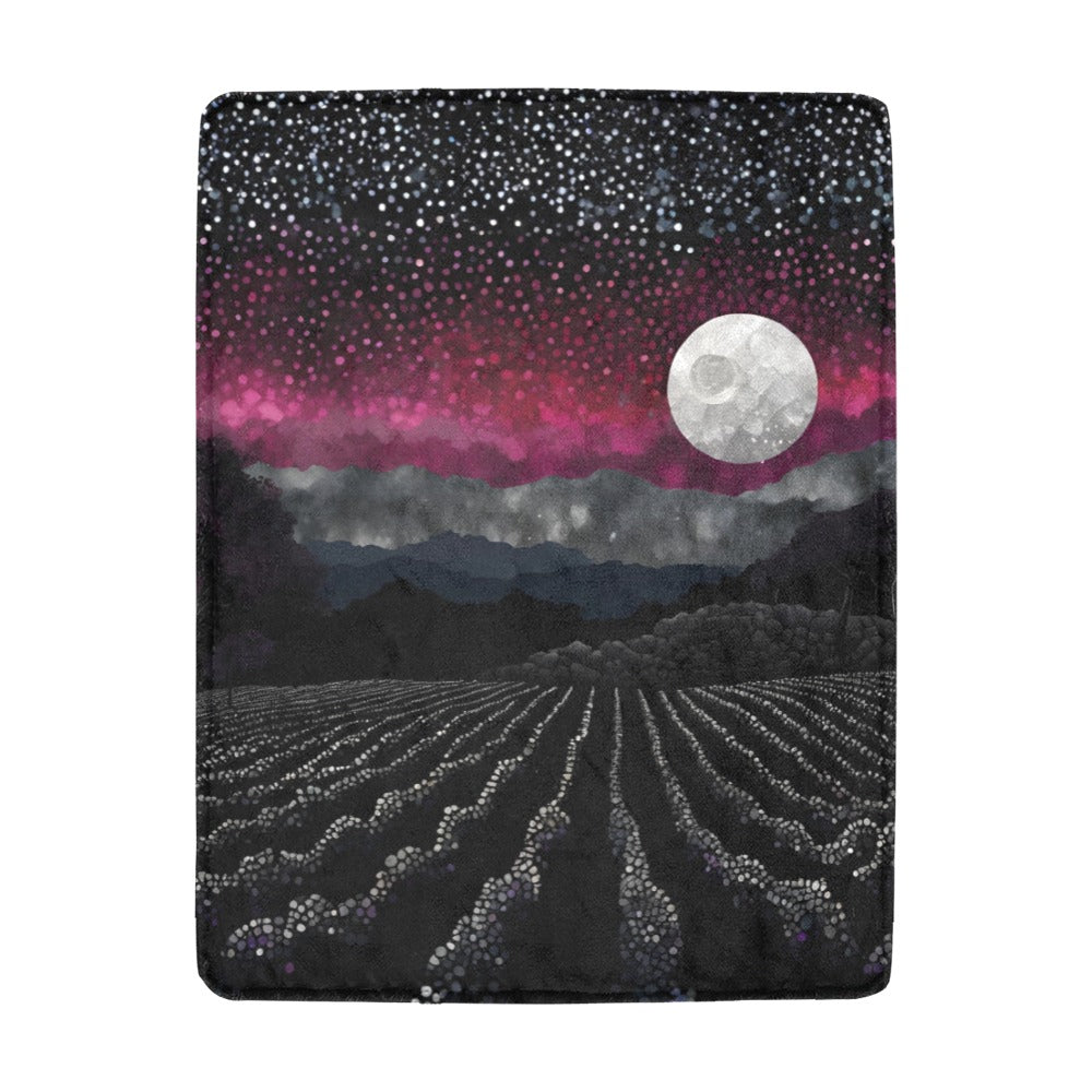 Vineyard Night Sky Mosaic Blanket Ultra-Soft Micro Fleece Blanket 43"x56" Main image