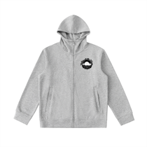 Essential Heavyweight High Neck  Zip-Up Hoodie