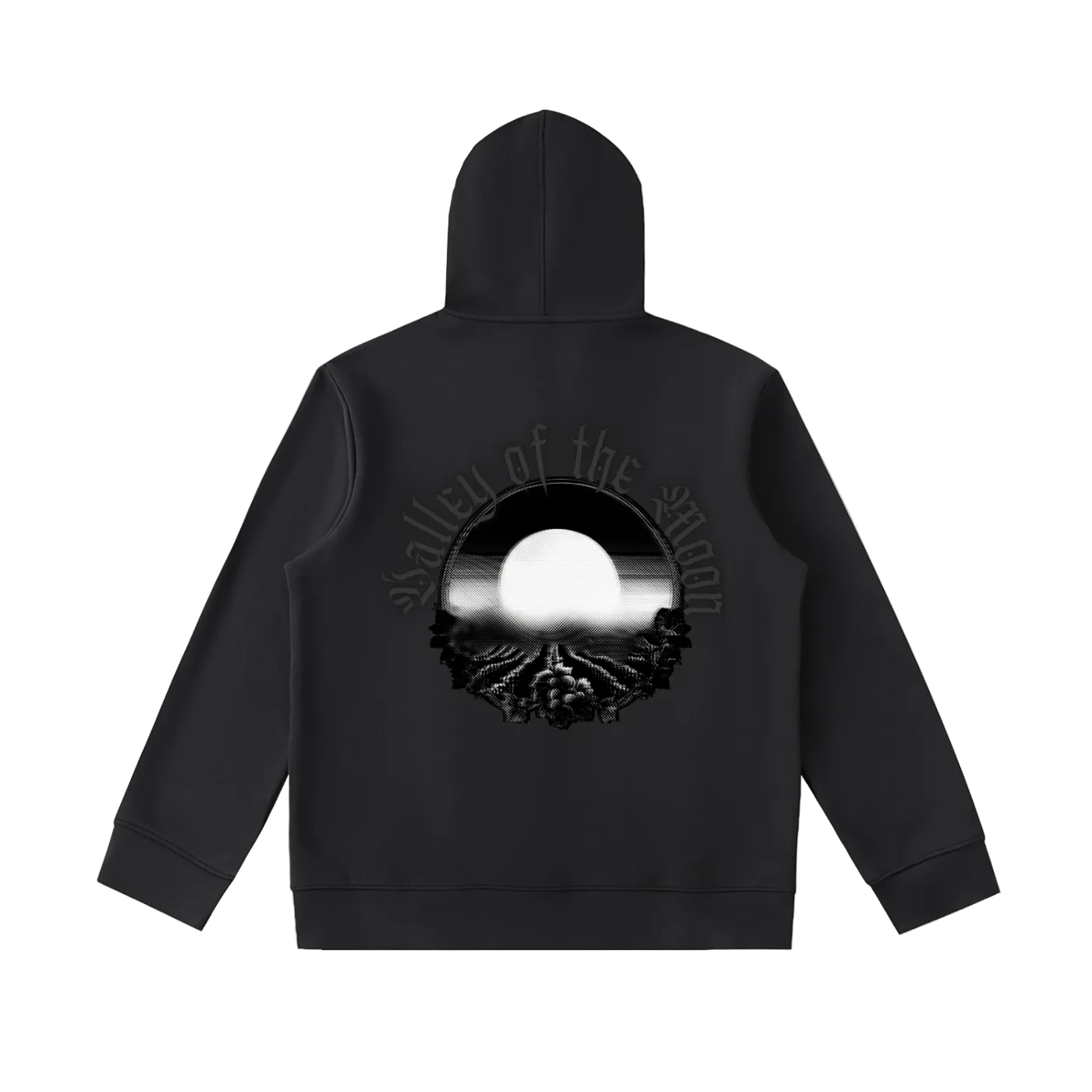 Essential Heavyweight High Neck  Zip-Up Hoodie Secondary image