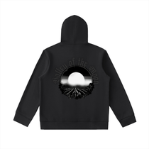 Essential Heavyweight High Neck  Zip-Up Hoodie