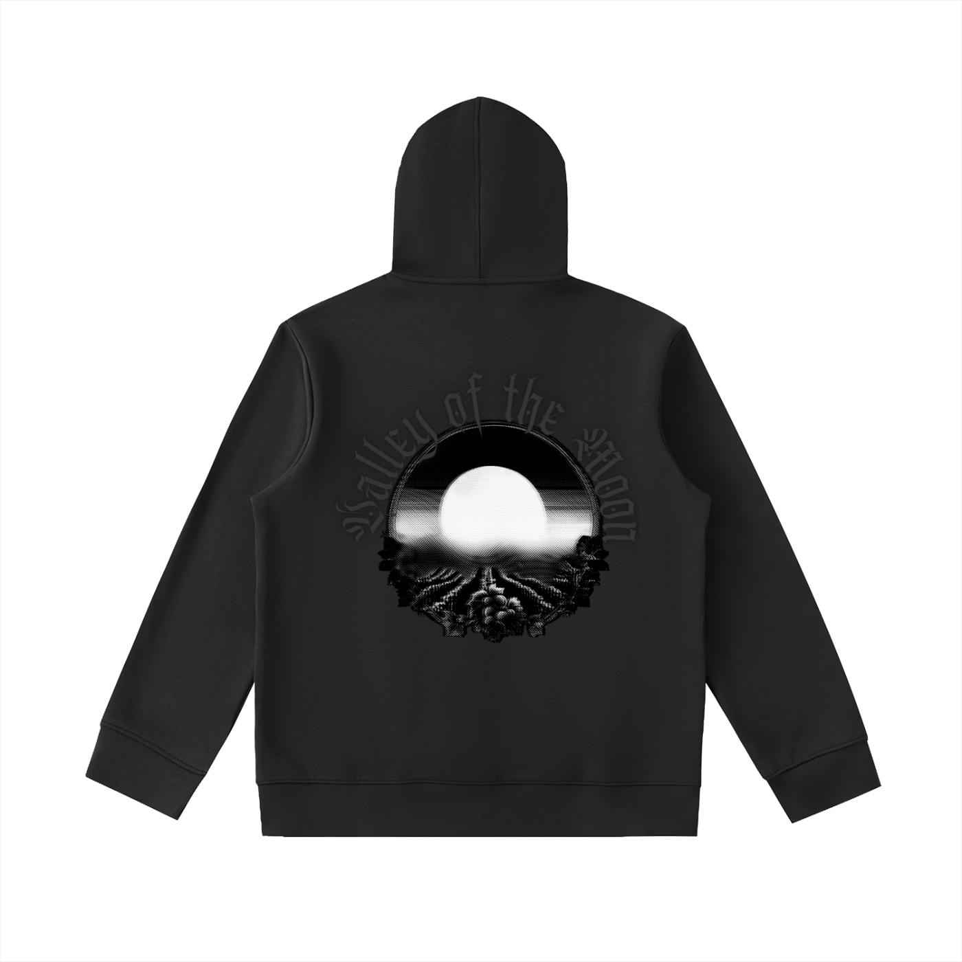 Essential Heavyweight High Neck  Zip-Up Hoodie