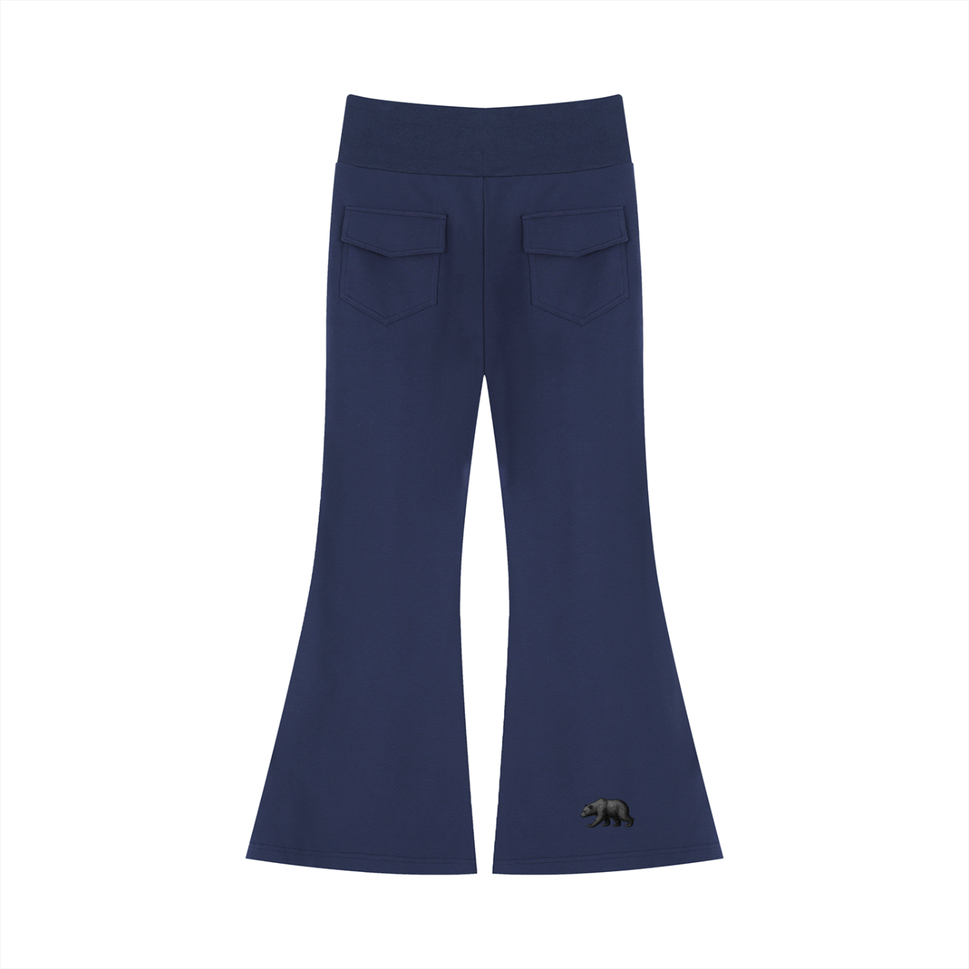 Women's Drawstring Flared Leg Pants