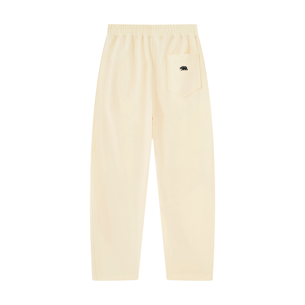 Unisex Tapered Straight Hem Sweatpants