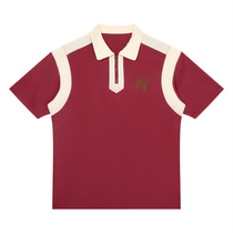Quarter Zip Polo Shirt