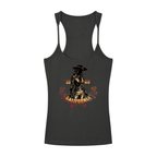 Vintage Outlaw Ribbed Women's Racerback Tank Top