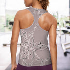 Rose Lace Women's Racerback Sports Top