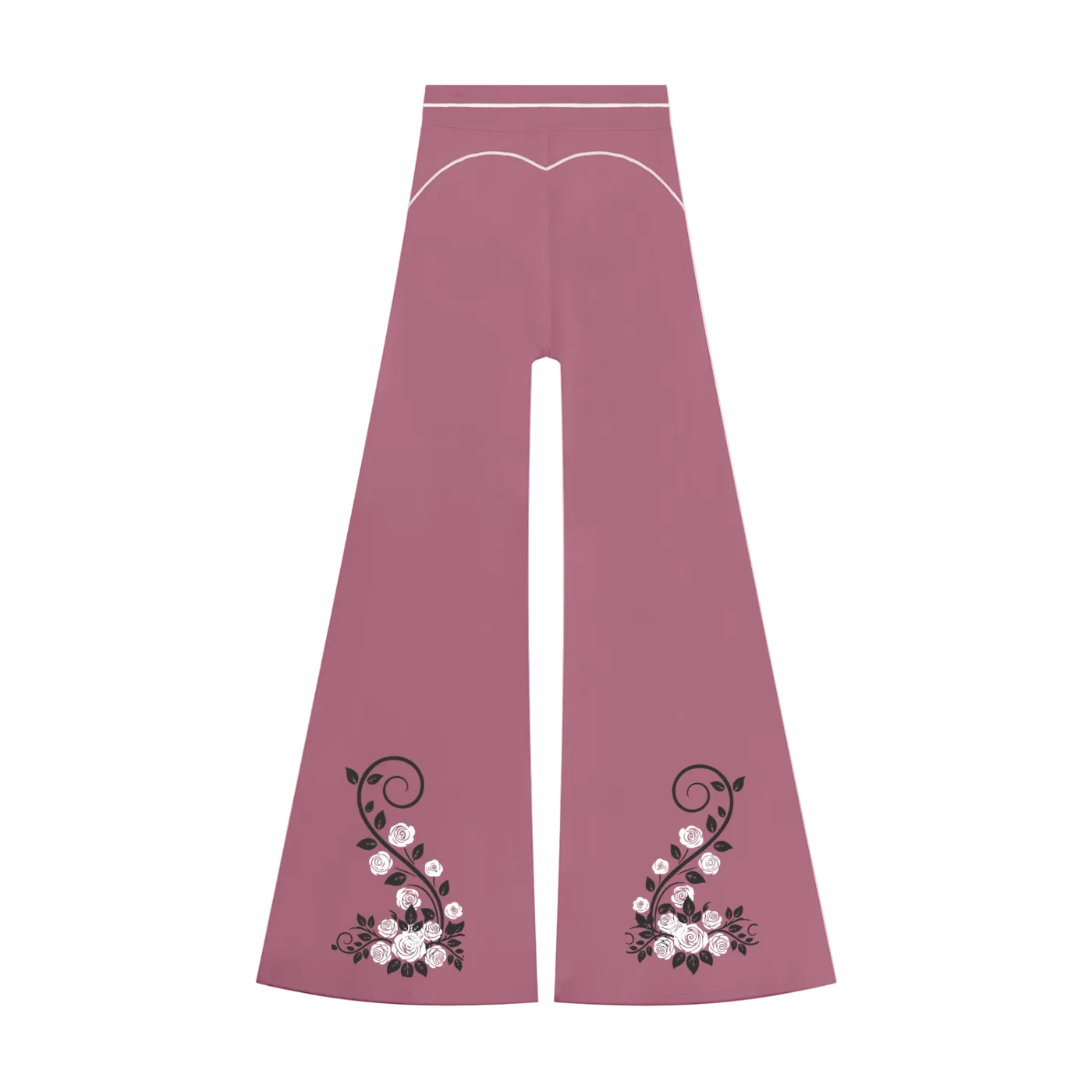 Rose Women’s High Rise Flared Yoga Pants