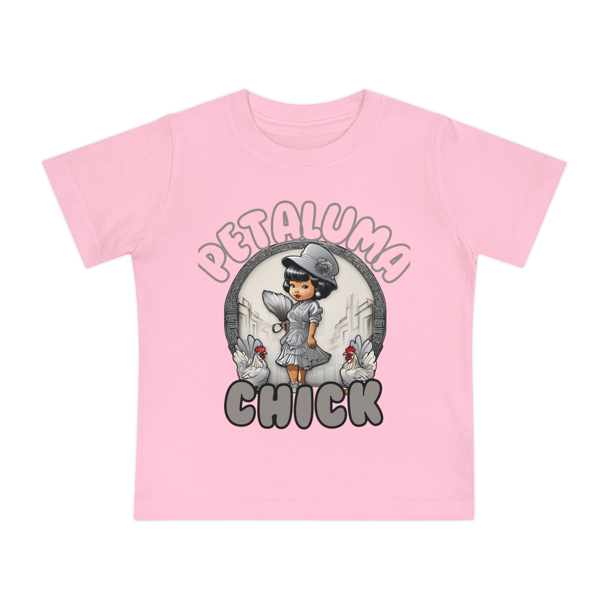Petaluma Chick Baby/Toddler Short Sleeve T-Shirt