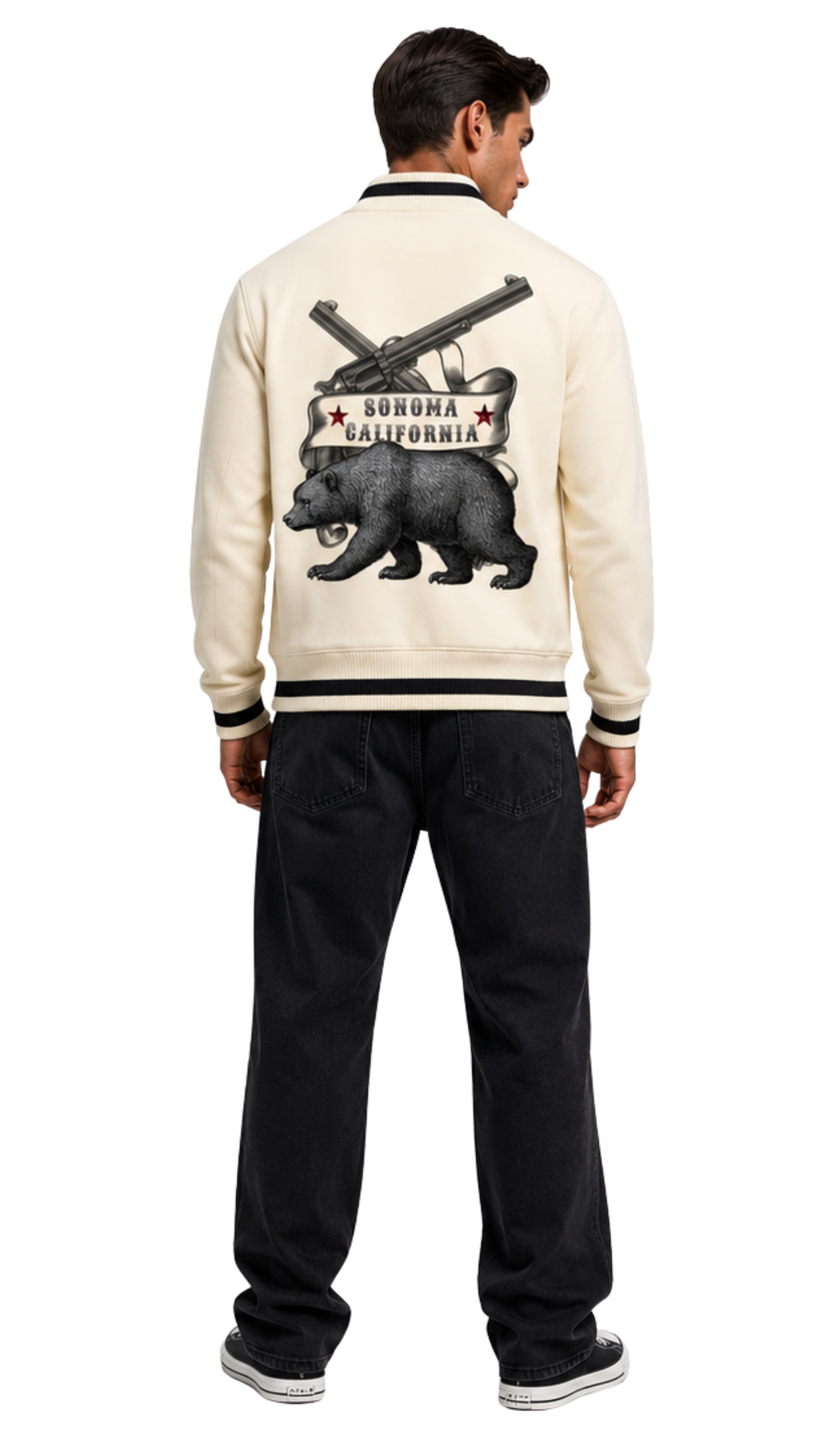 California O.G. Bear Revolt Bomber Jacket