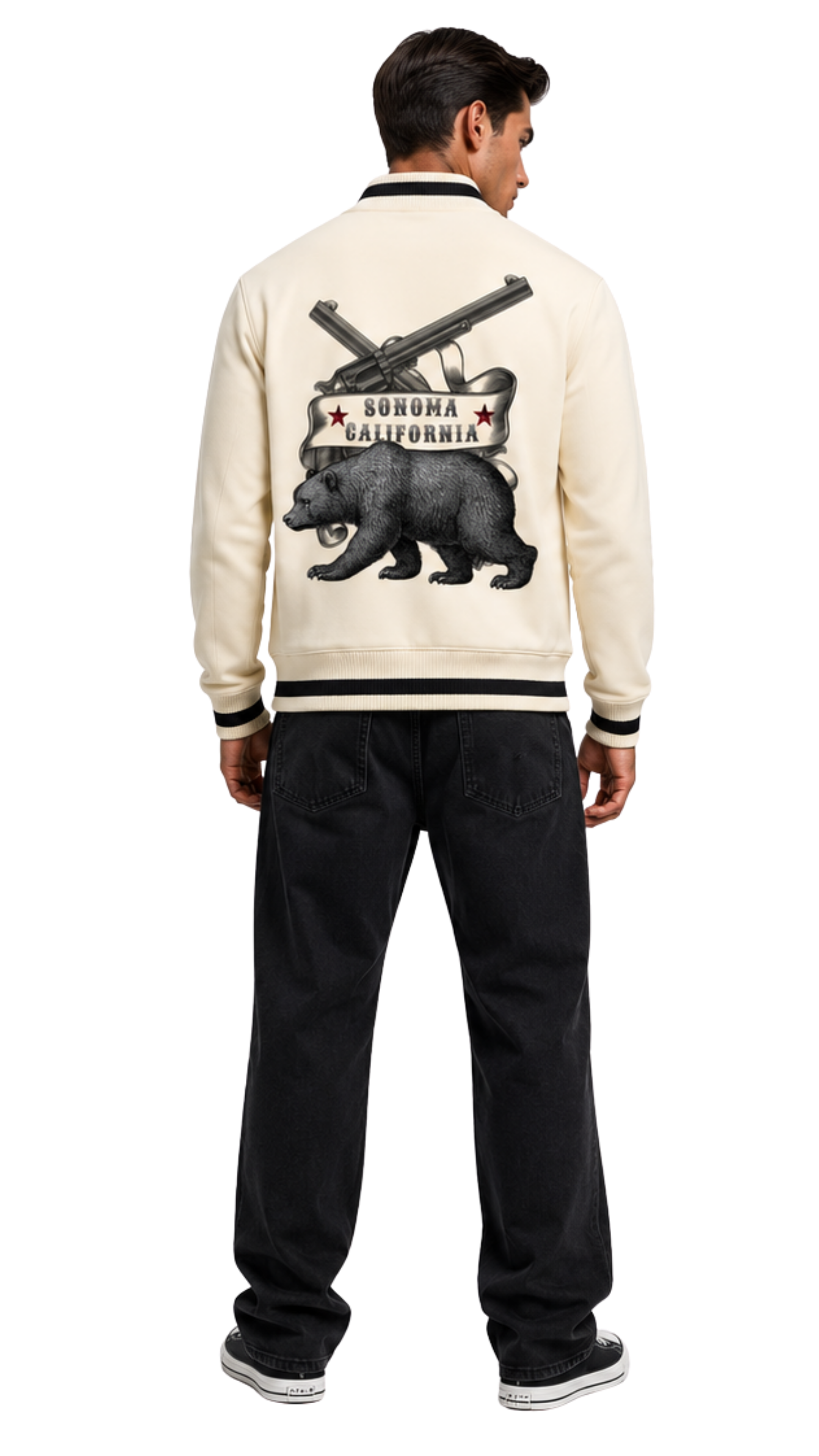 California O.G. Bear Revolt Bomber Jacket