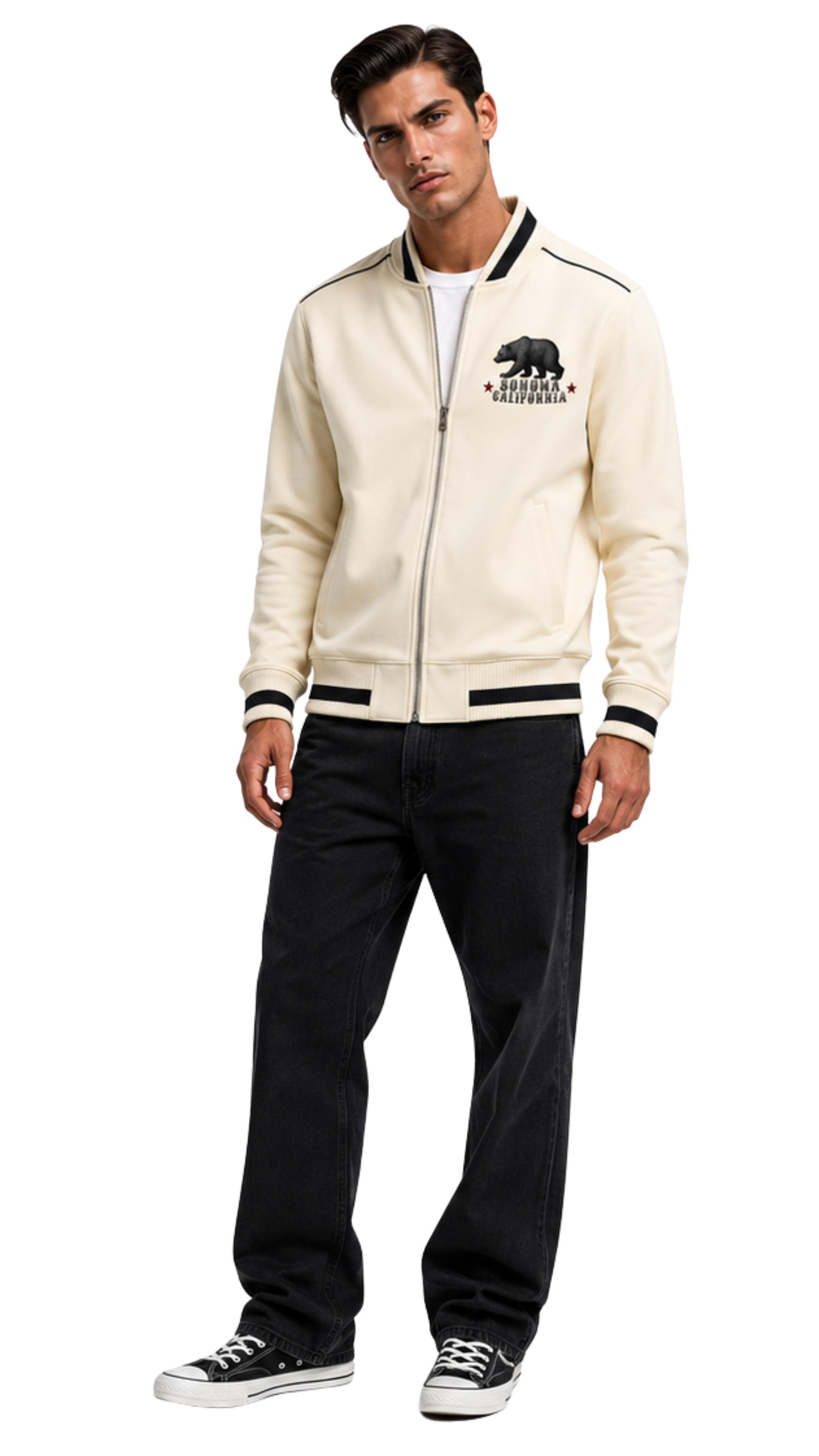 California O.G. Bear Revolt Bomber Jacket Main image