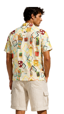 Tiki Cocktails Men's Hawaiian Shirt