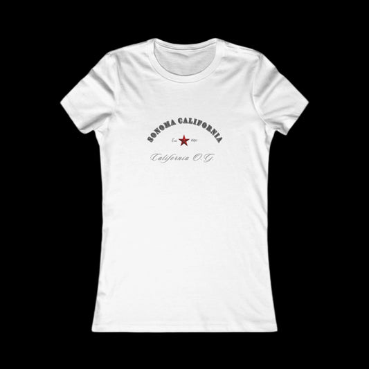 SONOMA CALIFORNIA O.G. Women's Crew Neck T-Shirt