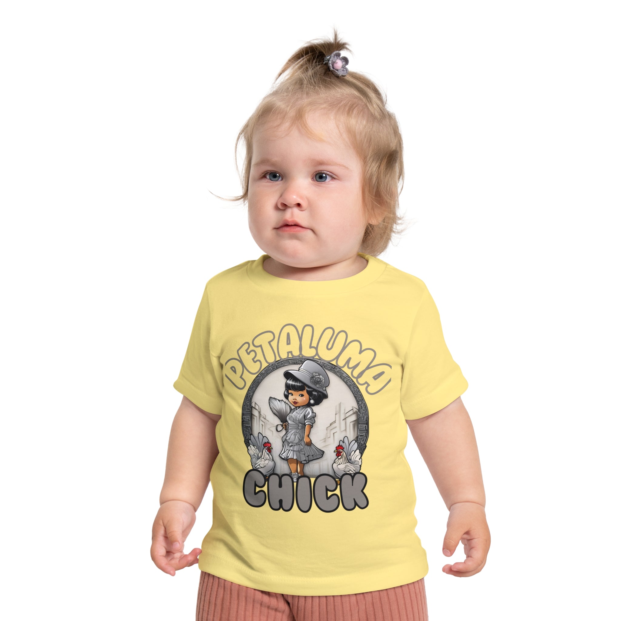 Petaluma Chick Baby/Toddler Short Sleeve T-Shirt