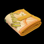 CHARDONNAY PINUP FLEECE BLANKET - Blankets from Printify