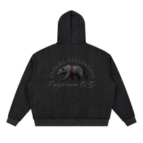 Unisex Sparkles Full Zip Boxy Hoodie