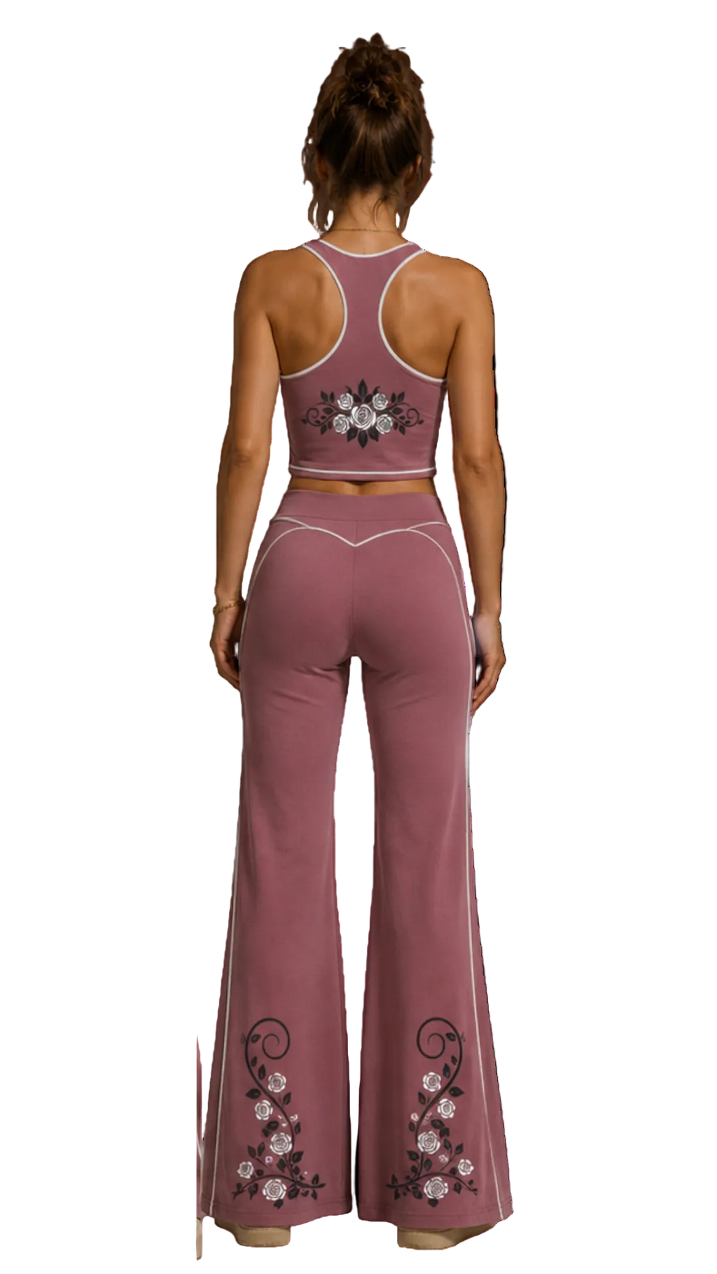 Western Rose Women’s High Rise Flared Pants