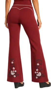 Western Rose Women’s High Rise Flared Pants