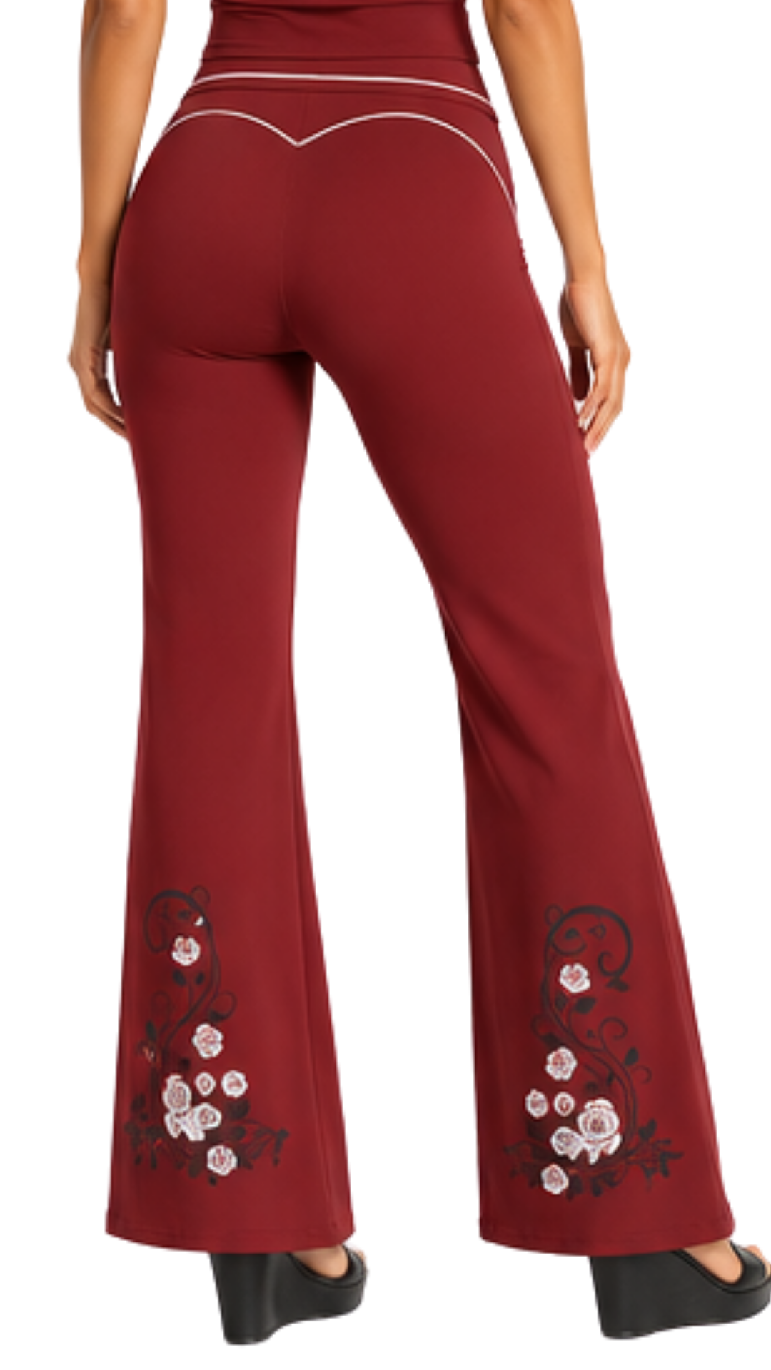 Western Rose Women’s High Rise Flared Pants