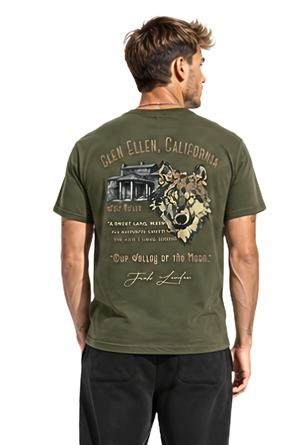 Jack London Moon  Men's T-Shirt