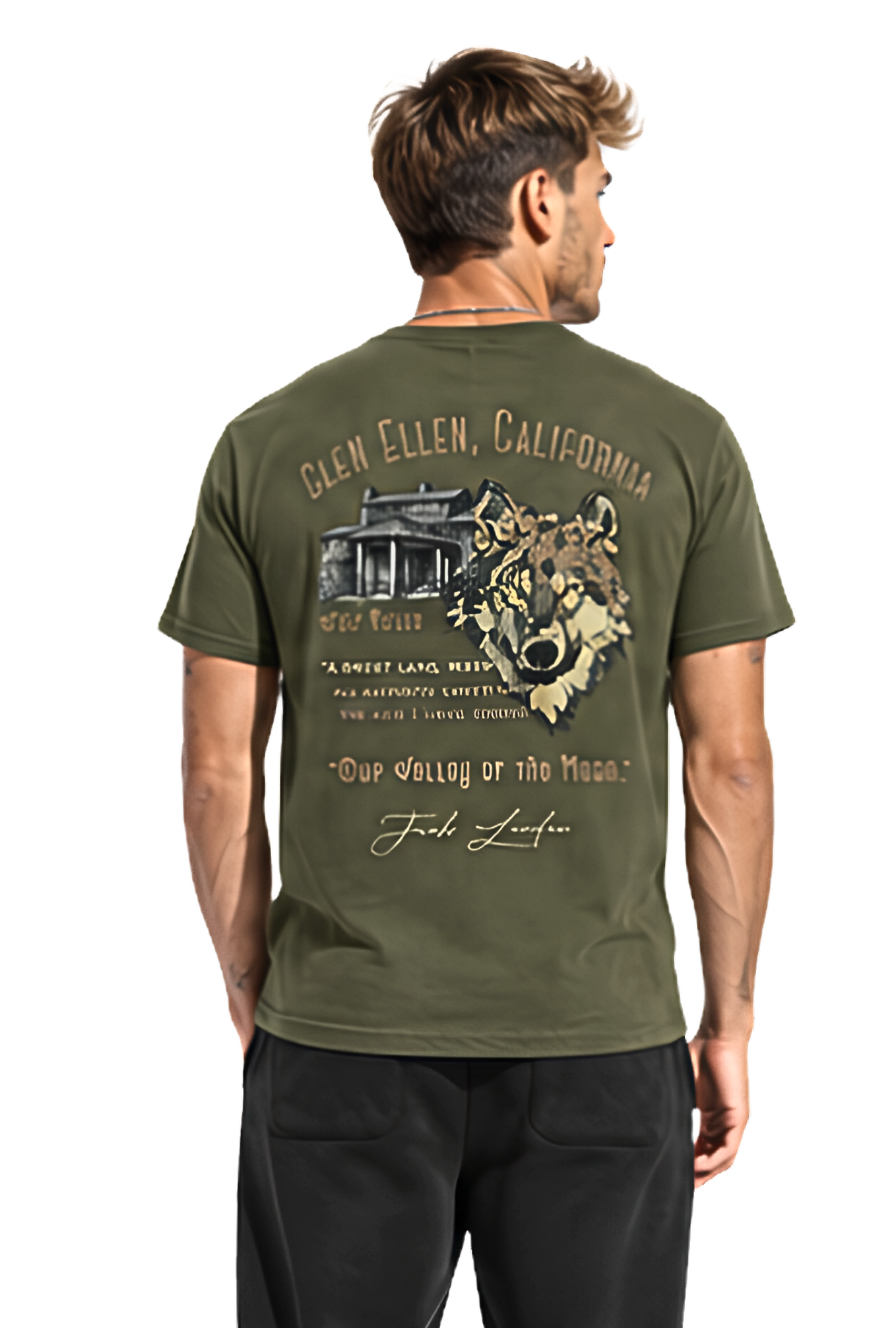 Jack London Moon  Men's T-Shirt