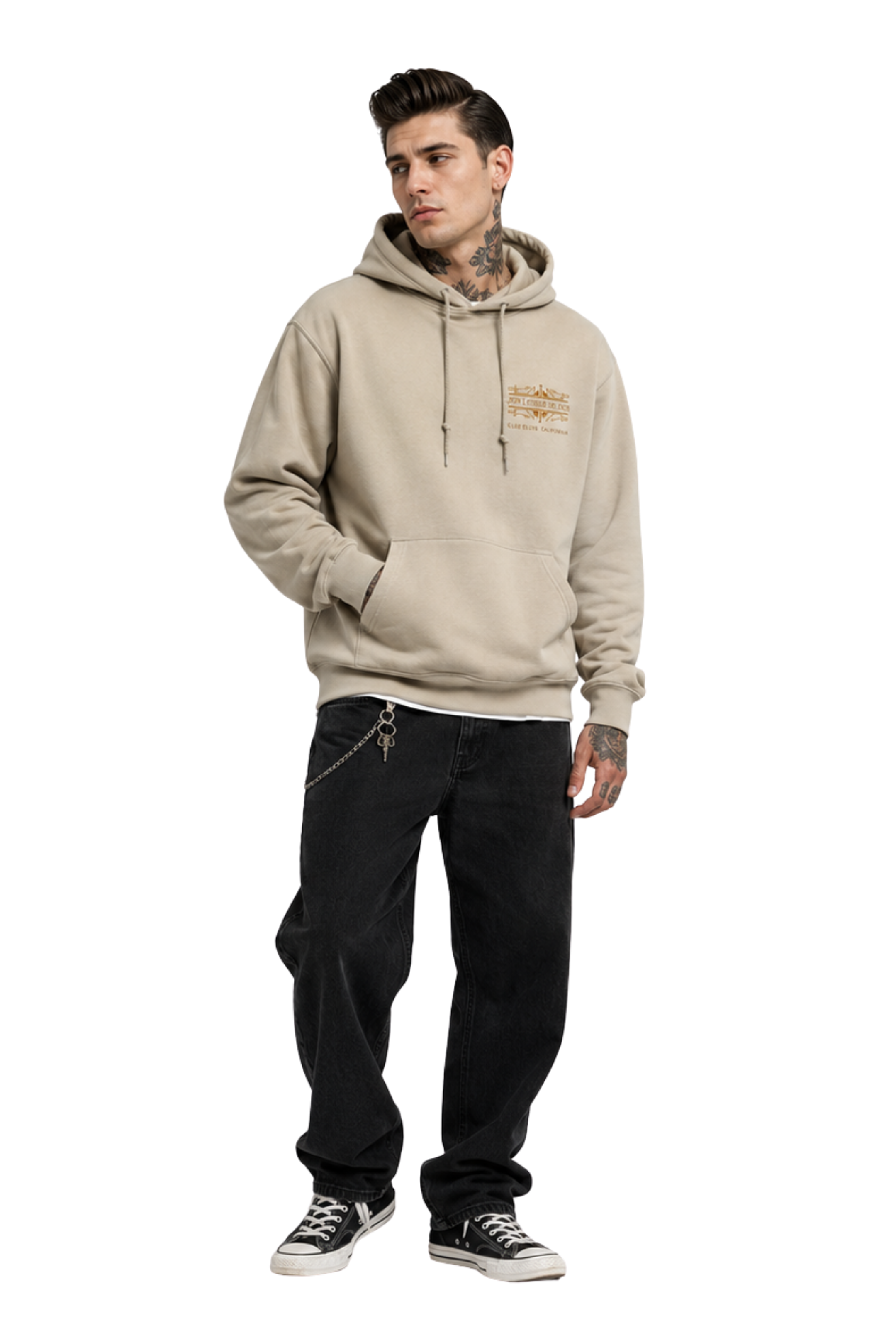 Jack London Saloon "Cold Cocktails" Classic Hoodie