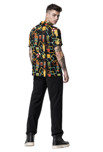 Tiki Cocktails Men's Hawaiian Shirt