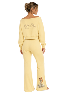 Valley of the Moon Women's Off-Shoulder Sweatshirt