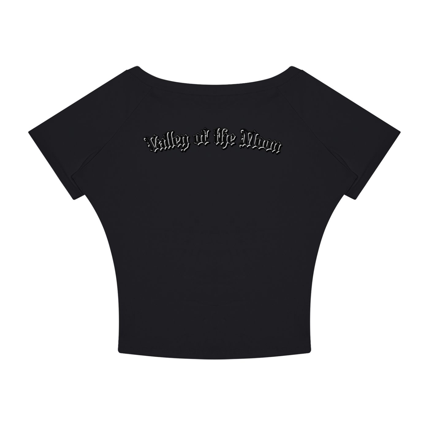 Valley of the Moon Gothic Graffitti Women’s Boatneck T-Shirt Secondary image