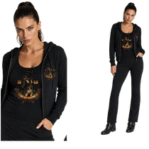 California Outlaw Women's  Organic Zip Hoodie