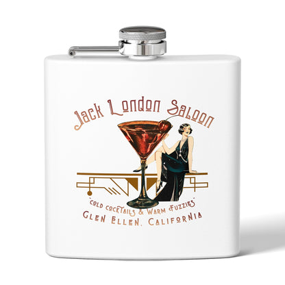 Jack London Saloon Vintage Cocktail Flask